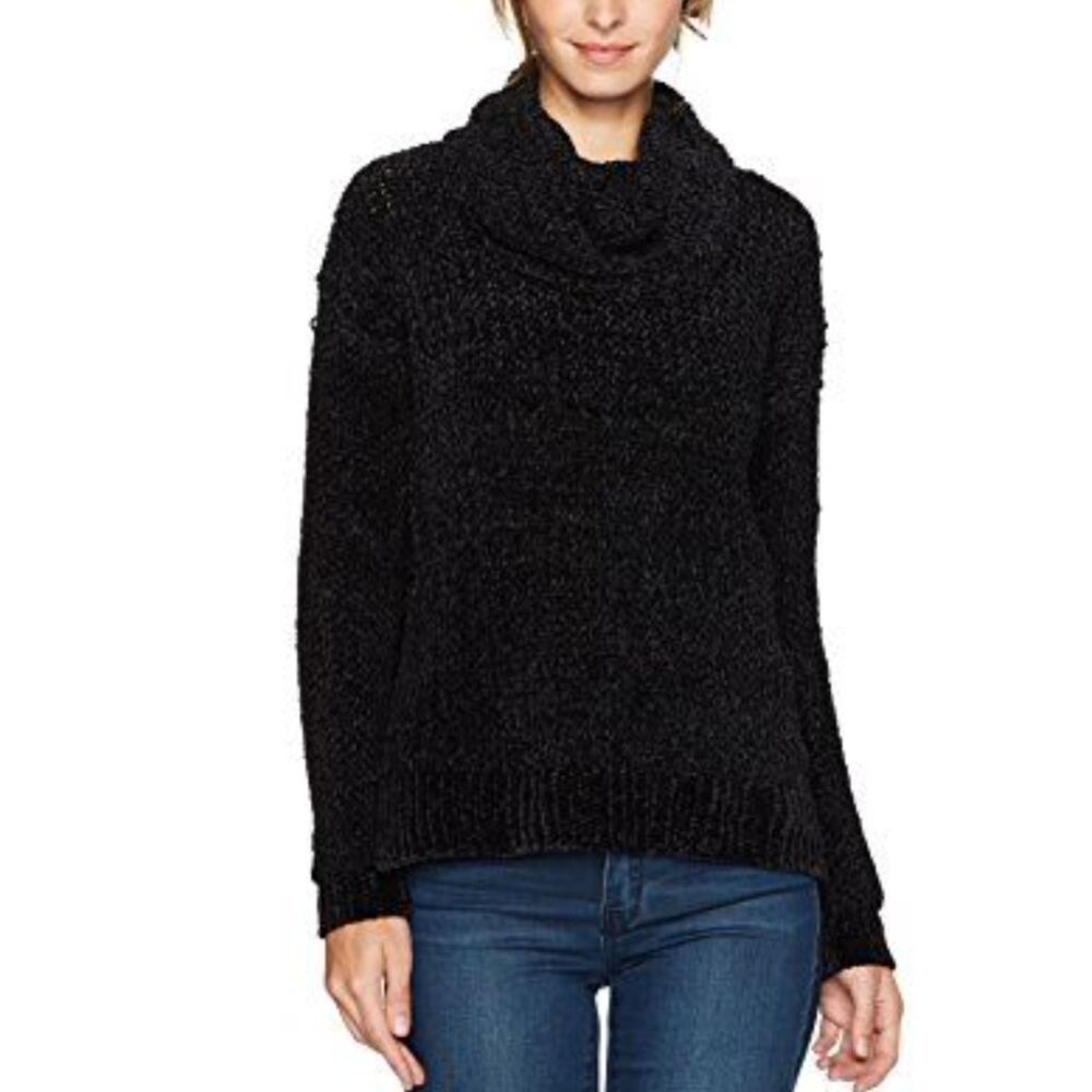 BB DAKOTA Chenille Knit Turtleneck Sweater Sz Medium